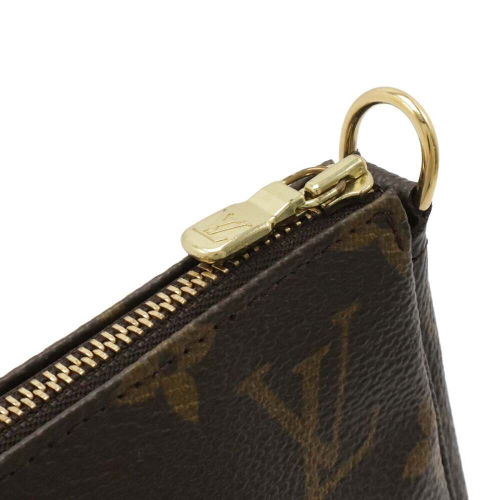 LOUIS VUITTON Brown Monogram Pochette Mini Bag - Picture 5 of 9